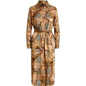 Lovely Ralph Lauren Silky Shirtdress